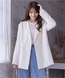 clear | ダブルジャケット[セット可]≪2024SS新作≫(テーラードジャケット)