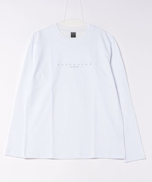 B.I.D.（ビーアイディー）の「《ミドルウェイト クルーネックロングスリーブカットソー（Tシャツ/カットソー・メンズ・ブラック/サンドベージュ/ホワイト・MEDIUM/LARGE）」の8枚目の写真
