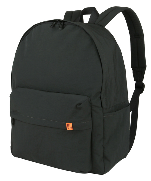 UNIVERSAL OVERALL(ユニバーサルオーバーオール)の「【UNIVERSALOVERALL / ユニバーサルオーバーオール】Wrinkled nylon ruck sack / デイリーバックパック 30L / UVO-190(バックパック/リュック・メンズ・ブラック/ダークベージュ・フリー)」の18枚目の写真