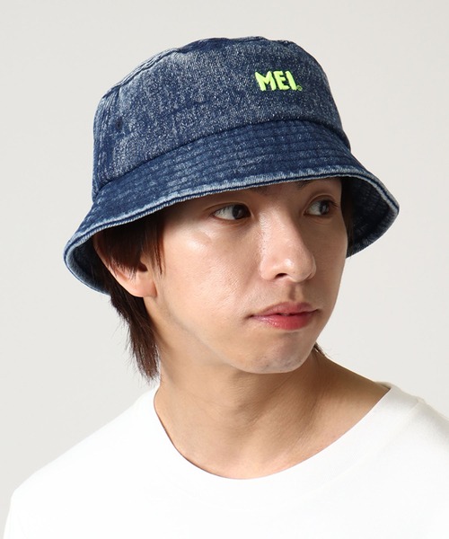 日本製 80s I.S. ISSEY MIYAKE デニム 刺繍 バケットハット 日本製 80s I.S. ISSEY MIYAKE デニム 刺繍 バケットハット 【公式通販】