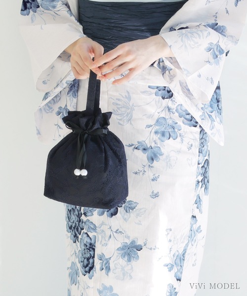 Dita 繚乱桜花 5点セット+巾着 DITA ディータ 繚乱桜花 浴衣