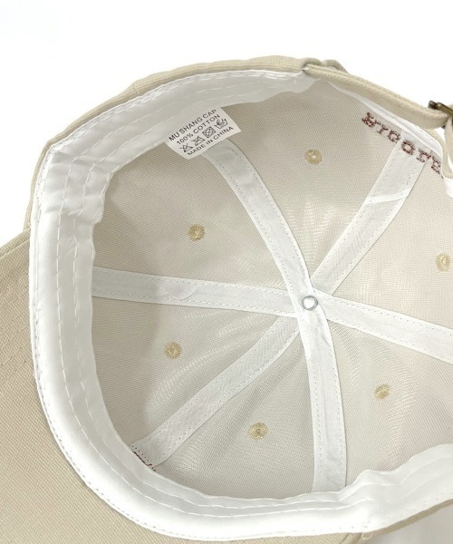 Miniministore（ミニミニストア）の「キャップ 英字ロゴ レディース 韓国（キャップ・レディース・ホワイト/ブラック/ライトピンク/ブラウン/ピンク/ベージュ/ブルー・FREE）」の13枚目の写真