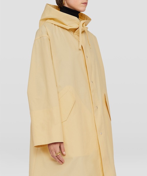 JIL SANDER(ジルサンダー)の「【WARDROBE】W PARKA 01(モッズコート・レディース・ブラック/イエロー系・32)」の12枚目の写真