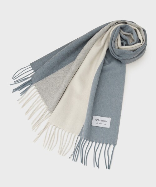 【セール】【カシミヤ100%】ピュアカシミヤセパレートマフラー（マフラー）｜tk.TAKEO KIKUCHI（ティーケータケオキクチ）