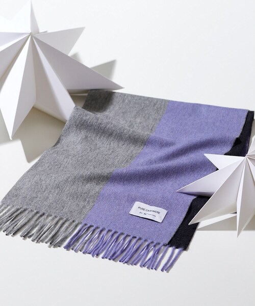 【セール】【カシミヤ100%】ピュアカシミヤセパレートマフラー（マフラー）｜tk.TAKEO KIKUCHI（ティーケータケオキクチ）