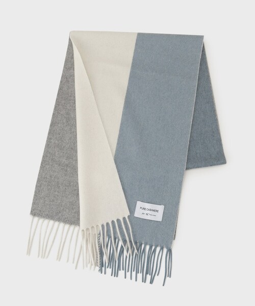 【セール】【カシミヤ100%】ピュアカシミヤセパレートマフラー（マフラー）｜tk.TAKEO KIKUCHI（ティーケータケオキクチ）