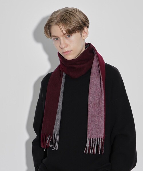 【セール】【カシミヤ100%】ピュアカシミヤセパレートマフラー（マフラー）｜tk.TAKEO KIKUCHI（ティーケータケオキクチ）