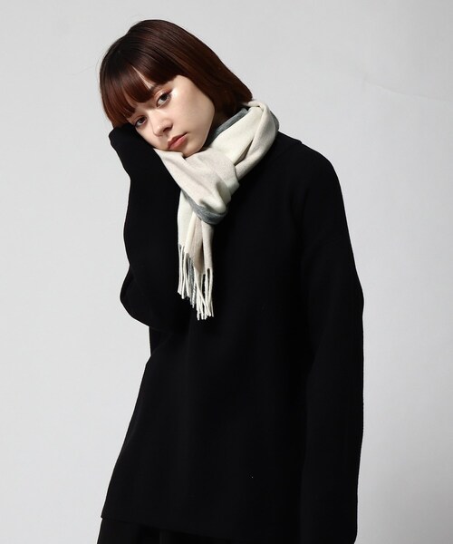 【セール】【カシミヤ100%】ピュアカシミヤセパレートマフラー（マフラー）｜tk.TAKEO KIKUCHI（ティーケータケオキクチ）