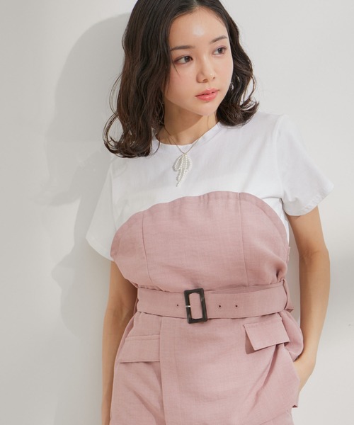 VIS（ビス）の「パールリボントップネックレス（ネックレス・レディース・シルバー/ゴールド・FREE）」の10枚目の写真