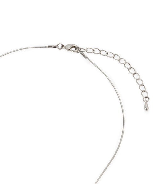 VIS（ビス）の「パールリボントップネックレス（ネックレス・レディース・シルバー/ゴールド・FREE）」の3枚目の写真