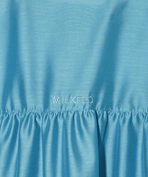 MILKFED.（ミルクフェド）の「TIERED BLOUSE（シャツ/ブラウス・レディース・ブラック/パープル/ブルー・ONE SIZE）」の8枚目の写真