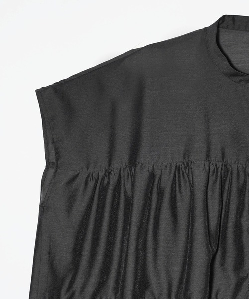 MILKFED.（ミルクフェド）の「TIERED BLOUSE（シャツ/ブラウス・レディース・ブラック/パープル/ブルー・ONE SIZE）」の13枚目の写真