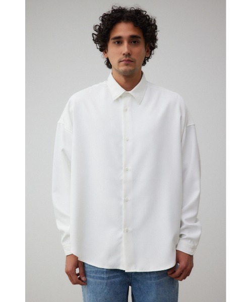 AZUL by moussy(アズールバイマウジー)の「ツイルジェネラルシャツ(シャツ/ブラウス・メンズ・ホワイト/ブルー/ブルー系その他/ブラック系その他/ホワイト系その他/グレー系その他・FREE)」の10枚目の写真