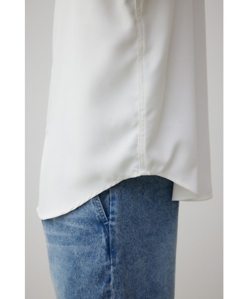 AZUL by moussy(アズールバイマウジー)の「ツイルジェネラルシャツ(シャツ/ブラウス・メンズ・ホワイト/ブルー/ブルー系その他/ブラック系その他/ホワイト系その他/グレー系その他・FREE)」の16枚目の写真