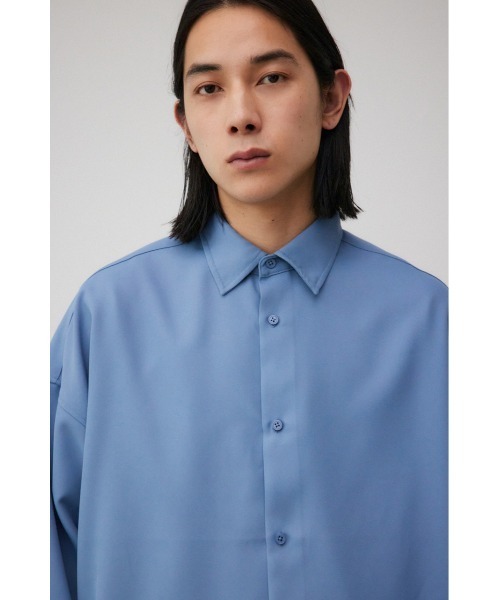 AZUL by moussy(アズールバイマウジー)の「ツイルジェネラルシャツ(シャツ/ブラウス・メンズ・ホワイト/ブルー/ブルー系その他/ブラック系その他/ホワイト系その他/グレー系その他・FREE)」の17枚目の写真
