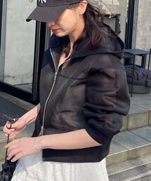 fredy emue | シアーダンボールフードブルゾン(ブルゾン)