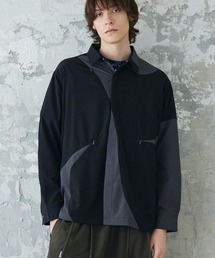 rehacer | rehacer : Panel Tech Shirt Jacket / パネル テック シャツ ジャケット(シャツ/ブラウス)