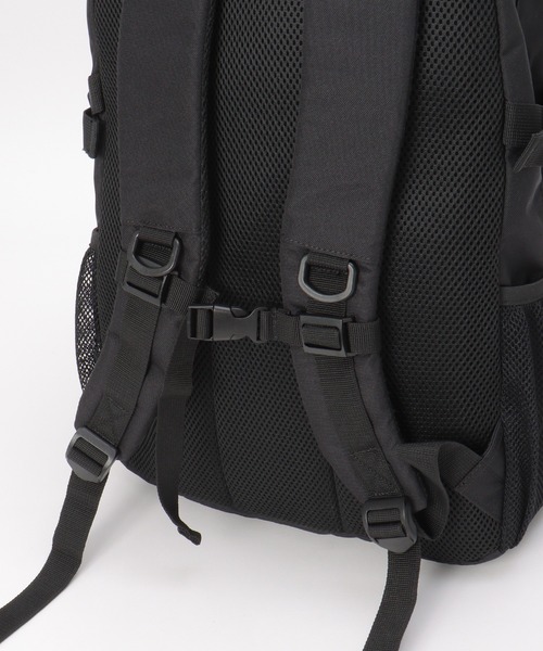 YAKPAK（ヤックパック）の「【YAKPAK】W POCKET BACKPACK　大容量/A4B4収納可（バックパック/リュック・メンズ・ブラック・ﾌﾘ-）」の13枚目の写真