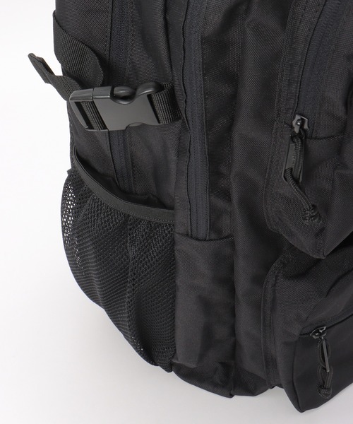 YAKPAK（ヤックパック）の「【YAKPAK】W POCKET BACKPACK　大容量/A4B4収納可（バックパック/リュック・メンズ・ブラック・ﾌﾘ-）」の17枚目の写真