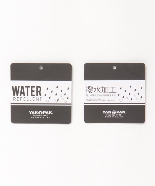 YAKPAK（ヤックパック）の「【YAKPAK】W POCKET BACKPACK　大容量/A4B4収納可（バックパック/リュック・メンズ・ブラック・ﾌﾘ-）」の21枚目の写真