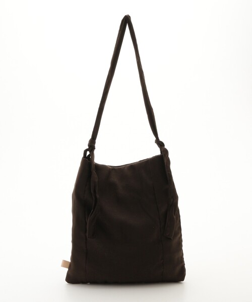 &Bridge(アンドブリッジ)の「Earth Made (アースメイド) 内ポケット付きショルダーバッグ(BR)(ショルダーバッグ・レディース・チャコールグレー・99)」の1枚目の写真