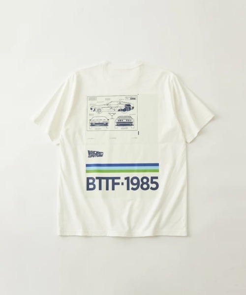 WHITE MOUNTAINEERING(ホワイトマウンテニアリング)の「BTTF T-SHIRT(Tシャツ/カットソー・メンズ・ブラック/ホワイト・4/3/2)」の4枚目の写真