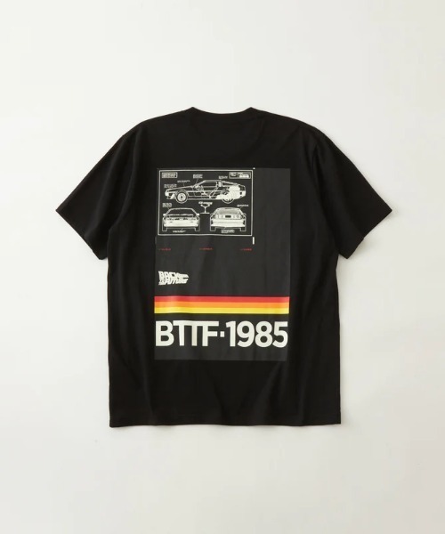 WHITE MOUNTAINEERING(ホワイトマウンテニアリング)の「BTTF T-SHIRT(Tシャツ/カットソー・メンズ・ブラック/ホワイト・4/3/2)」の3枚目の写真