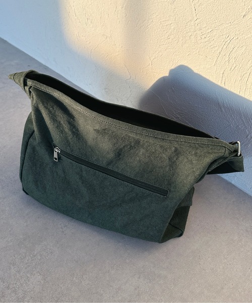 sedacle(セダクル)の「ビックメッセンジャーバック(メッセンジャーバッグ・メンズ・チャコールグレー/カーキ/ベージュ・FREE)」の10枚目の写真