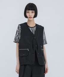 【IHNN/イン】BONDING FISHING VEST