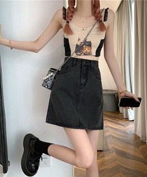 【URGE:】 デニムミニスカート