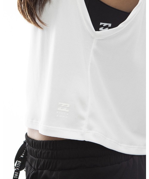 BILLABONG(ビラボン)の「BILLABONG レディース 【ACTIVE】 ACTIVE MESH CROPPED TANK トレーニングタンク 【2024年春夏モデル】/ビラボンショート丈タンク(Tシャツ/カットソー・レディース・ホワイト/パープル/ブラック・LARGE/MEDIUM)」の8枚目の写真