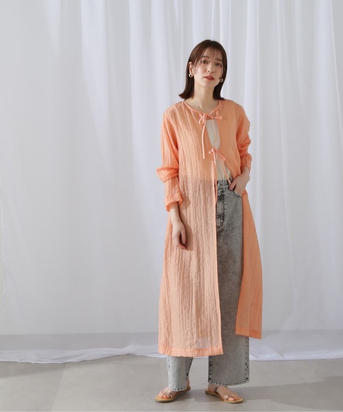 N.（N. Natural Beauty Basic）（エヌエヌナチュラルビューティーベーシック）の「◆【S Size Line】５ポケットケミカルワイドデニム（デニムパンツ・レディース・グレー・MEDIUM/SMALL）」の7枚目の写真