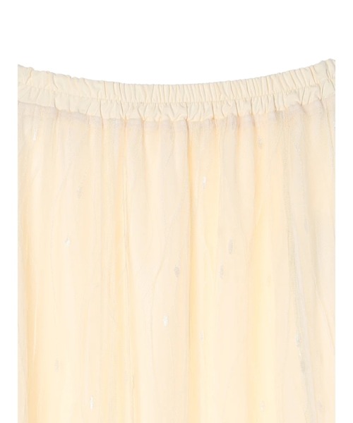 YECCA VECCA（イェッカヴェッカ）の「チュールマーメイドスカート（スカート・レディース・アイボリー/ブラック・FREE）」の8枚目の写真