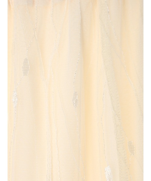 YECCA VECCA（イェッカヴェッカ）の「チュールマーメイドスカート（スカート・レディース・アイボリー/ブラック・FREE）」の5枚目の写真