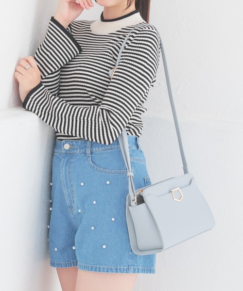 モチーフ付きショルダーバッグ（ショルダーバッグ）｜Honeys（ハニーズ