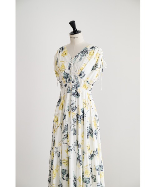 Her lip to(ハーリップトゥー)の「Full Of Love Long Dress(ワンピース・レディース・グリーン系/ラベンダー/ミント/イエロー系・M/S/XS)」の15枚目の写真