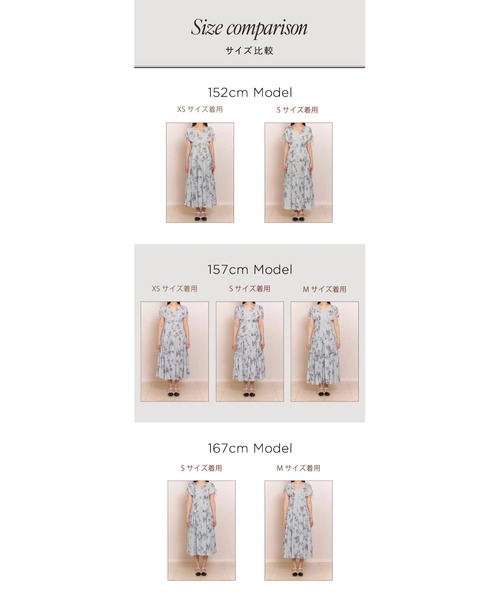 Her lip to(ハーリップトゥー)の「Full Of Love Long Dress(ワンピース・レディース・グリーン系/ラベンダー/ミント/イエロー系・M/S/XS)」の19枚目の写真