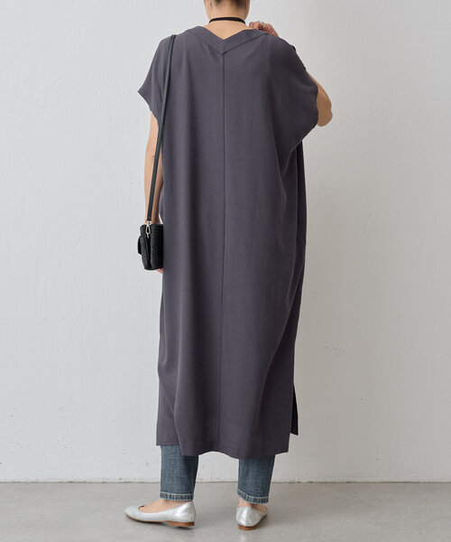 BEARDSLEY（ビアズリー）の「麻調カフタンワンピース（ワンピース