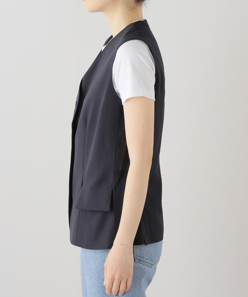 Deuxieme Classe(ドゥーズィエムクラス)の「【KALLMEYER/カルメイヤー】SUIT VEST(その他アウター・レディース・ネイビー・36)」の13枚目の写真