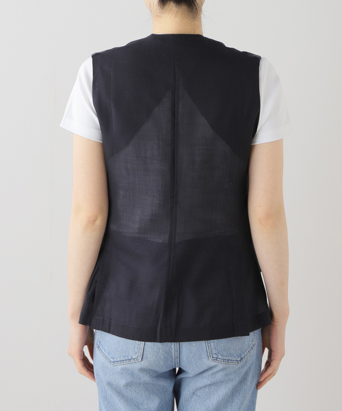 Deuxieme Classe(ドゥーズィエムクラス)の「【KALLMEYER/カルメイヤー】SUIT VEST(その他アウター・レディース・ネイビー・36)」の14枚目の写真