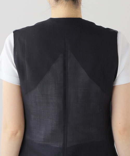 Deuxieme Classe(ドゥーズィエムクラス)の「【KALLMEYER/カルメイヤー】SUIT VEST(その他アウター・レディース・ネイビー・36)」の16枚目の写真