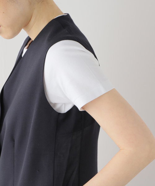 Deuxieme Classe(ドゥーズィエムクラス)の「【KALLMEYER/カルメイヤー】SUIT VEST(その他アウター・レディース・ネイビー・36)」の17枚目の写真
