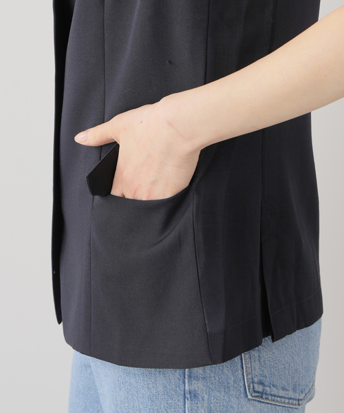 Deuxieme Classe(ドゥーズィエムクラス)の「【KALLMEYER/カルメイヤー】SUIT VEST(その他アウター・レディース・ネイビー・36)」の18枚目の写真