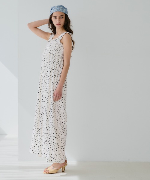 coca（coca）（コカ）の「シャーリングフリルオールインワン（つなぎ/オールインワン・レディース・A/ブラック/ネイビー/B・L/M）」の15枚目の写真