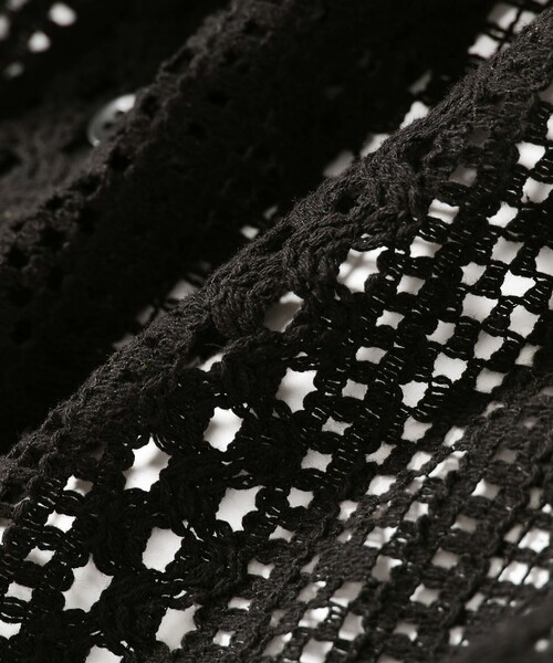 B:MING by BEAMS（ビーミングバイビームス）の「B:MING by BEAMS / レース オープンカラー シャツ（シャツ/ブラウス・メンズ・イエロー系その他5/ブラック・LARGE/MEDIUM/X-LARGE/SMALL）」の9枚目の写真