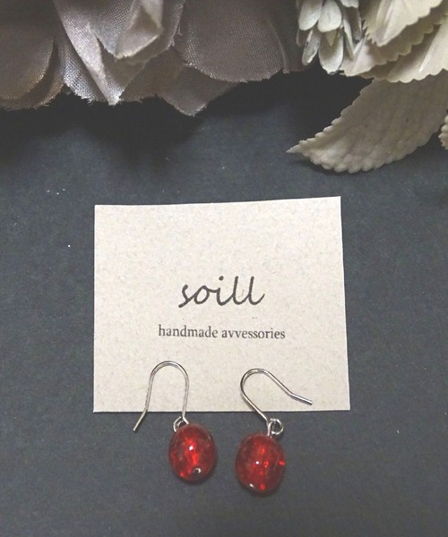 tone(トーン)の「【soill】小さくて光をとおすきらきらなsoillピアス(ピアス(両耳用)・レディース・シルバー系その他2/シルバー系その他3/シルバー系その他4/シルバー系その他/ゴールド系その他/ゴールド系その他4/ゴールド系その他2/その他/その他6/その他4/その他1/その他2/その他5/その他16/その他13/その他14/その他15・FREE)」の2枚目の写真