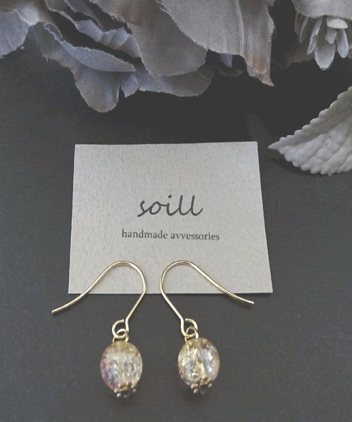 tone(トーン)の「【soill】小さくて光をとおすきらきらなsoillピアス(ピアス(両耳用)・レディース・シルバー系その他2/シルバー系その他3/シルバー系その他4/シルバー系その他/ゴールド系その他/ゴールド系その他4/ゴールド系その他2/その他/その他6/その他4/その他1/その他2/その他5/その他16/その他13/その他14/その他15・FREE)」の9枚目の写真
