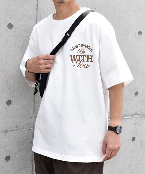 SHIPS any(シップス エニィ)の「SHIPS any: ADVENTUROUS MIND プリント デザイン Tシャツ◇(Tシャツ/カットソー・メンズ・ベージュ/ネイビー/ホワイト/ホワイト系その他・MEDIUM/LARGE)」の12枚目の写真