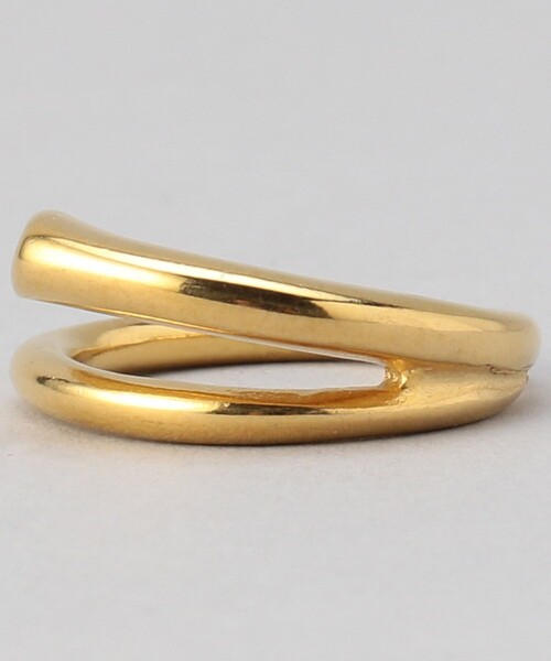 FREAK'S STORE（フリークスストア）の「esne/エスネ ダブルリング（リング・レディース・ゴールド・ONE SIZE）」の6枚目の写真