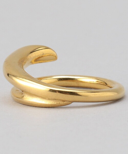 FREAK'S STORE（フリークスストア）の「esne/エスネ ダブルリング（リング・レディース・ゴールド・ONE SIZE）」の7枚目の写真